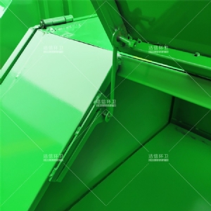 梯形四开门垃圾箱