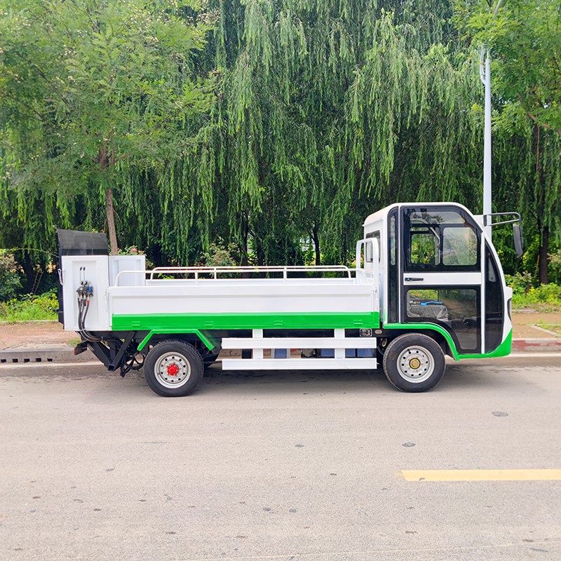 8桶新能源液压尾板车