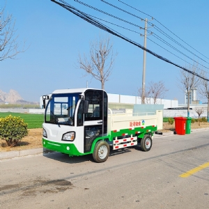 液压一键升降垃圾转运车