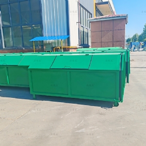 小区用的勾臂垃圾箱