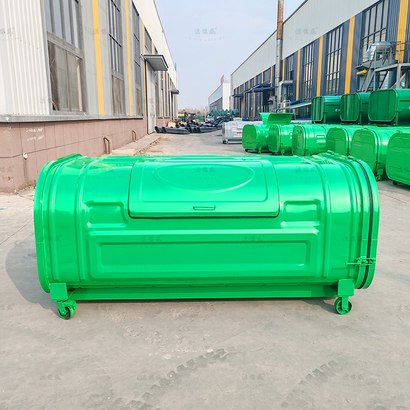 加长款压膜垃圾箱