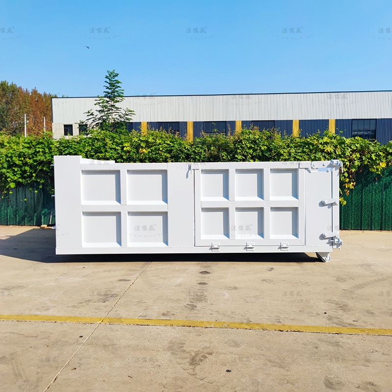 白色大型12方建筑垃圾箱