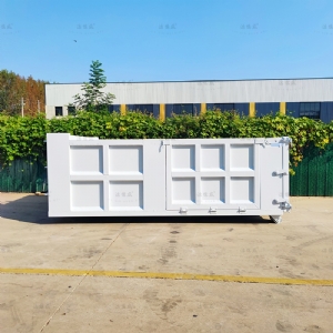 白色大型12方建筑垃圾箱