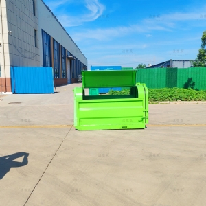 果绿小型勾臂垃圾箱