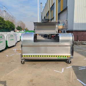 不锈钢垃圾收集周转箱